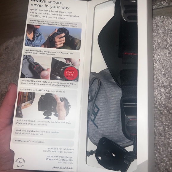 Clutch Camera Hand Strap - Picture 5 of 5